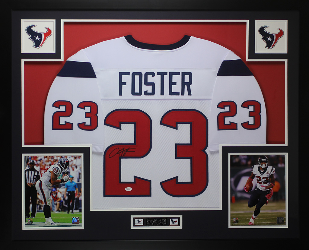 signed arian foster jersey