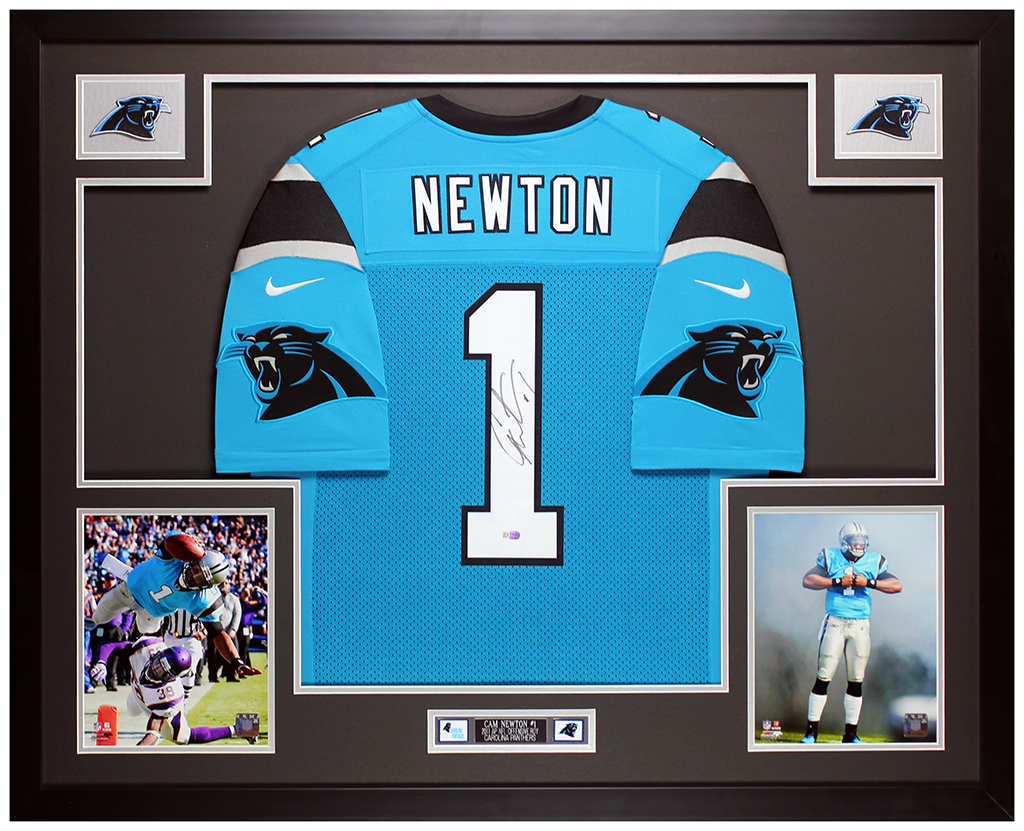 cam newton blue panthers jersey