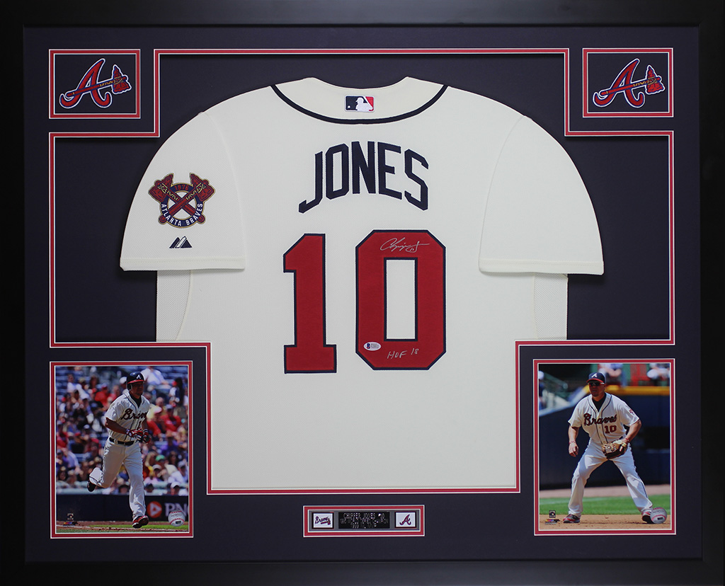 chipper jones braves jersey