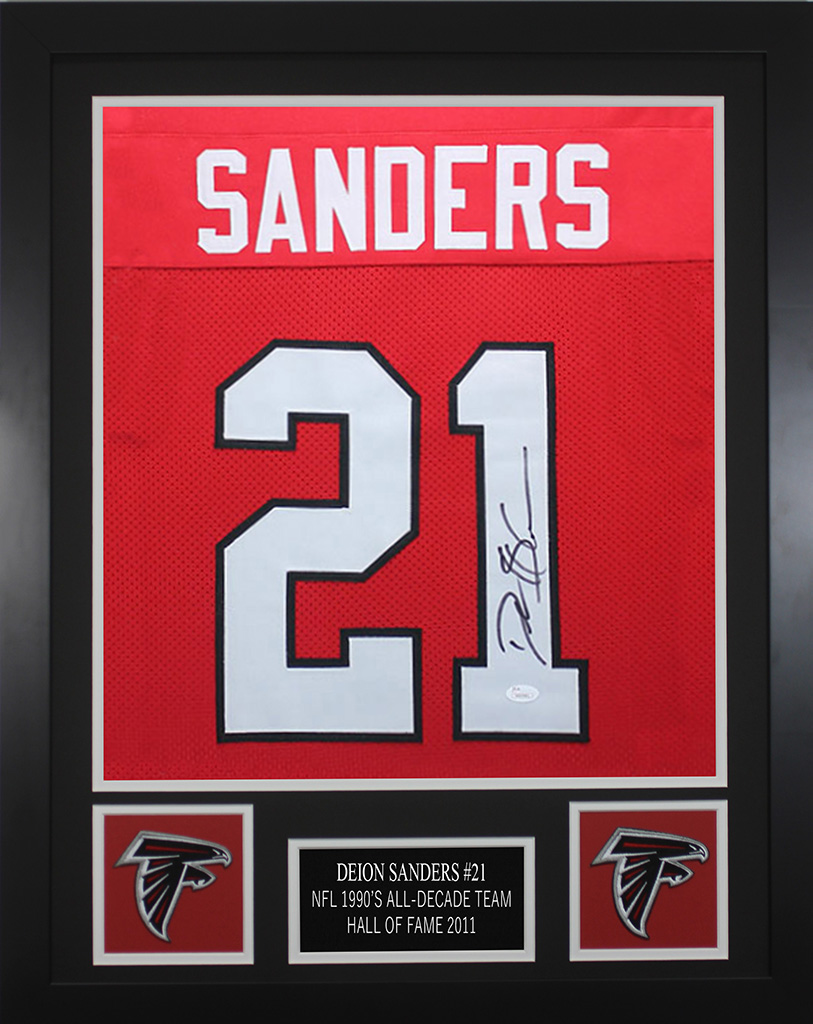 red deion sanders falcons jersey