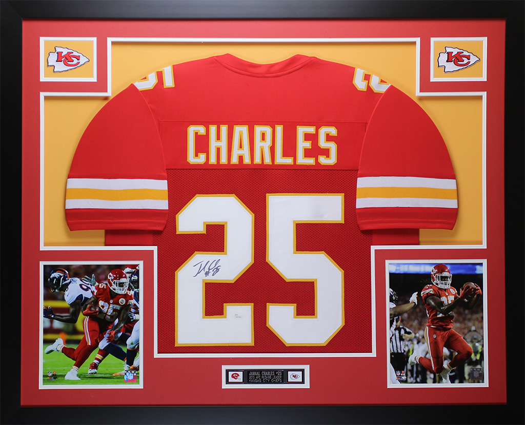 framed chiefs jersey