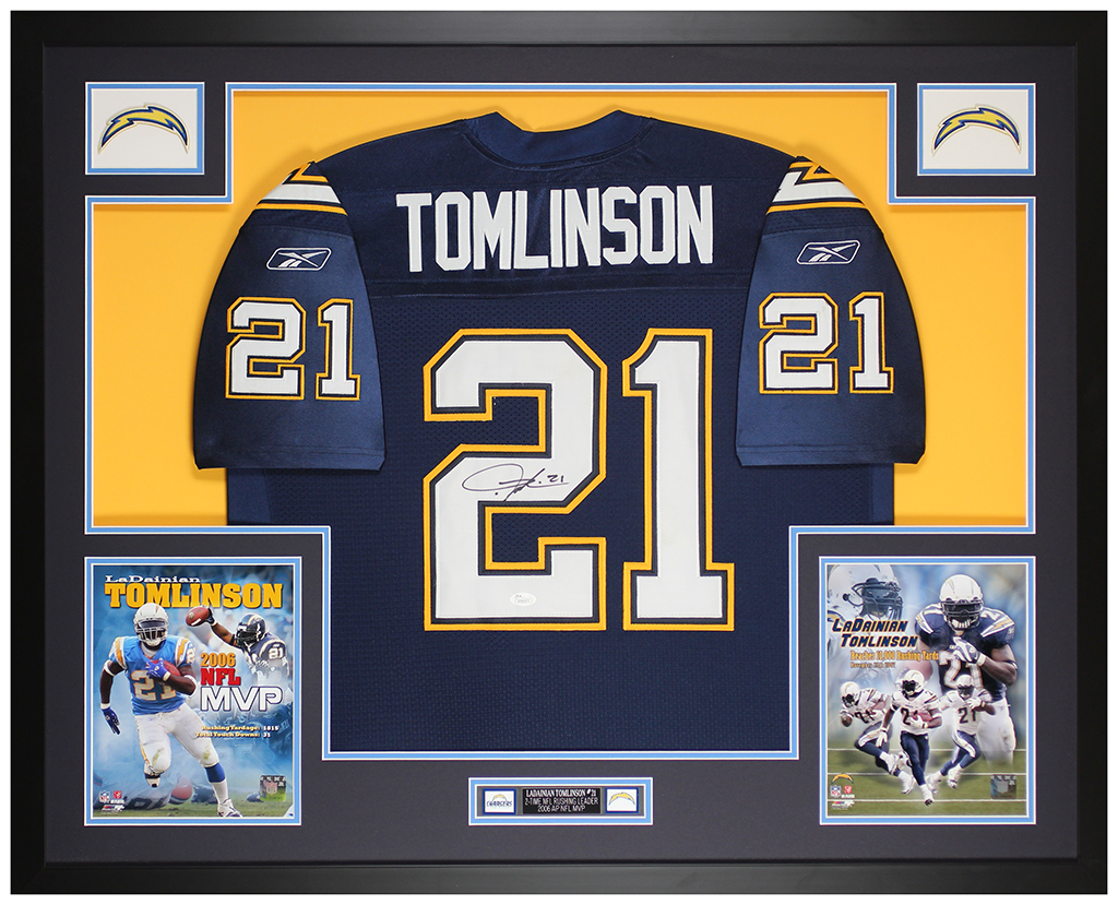 ladainian tomlinson autographed jersey