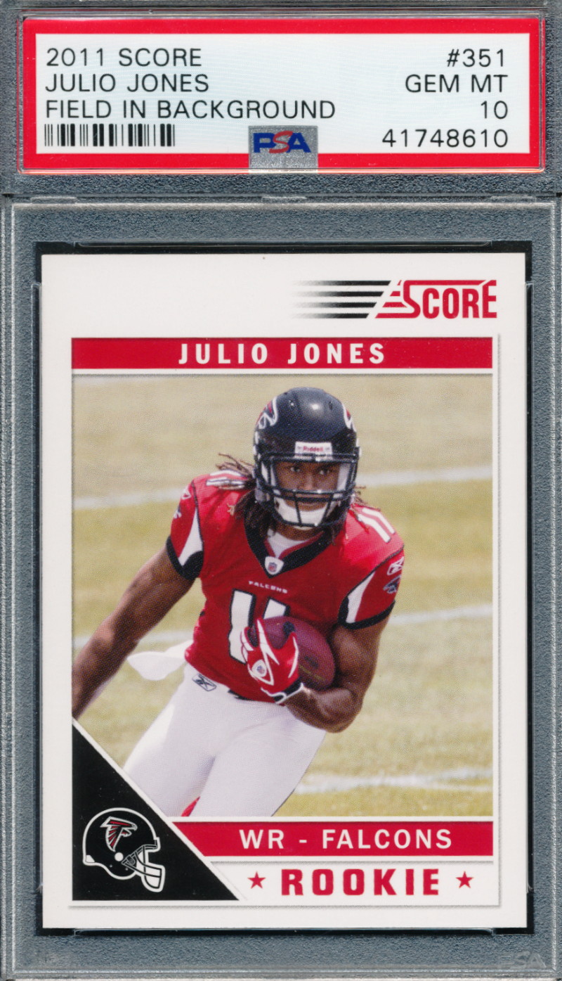 2011 Score #351 Julio Jones Rookie Card Graded PSA 10 | eBay