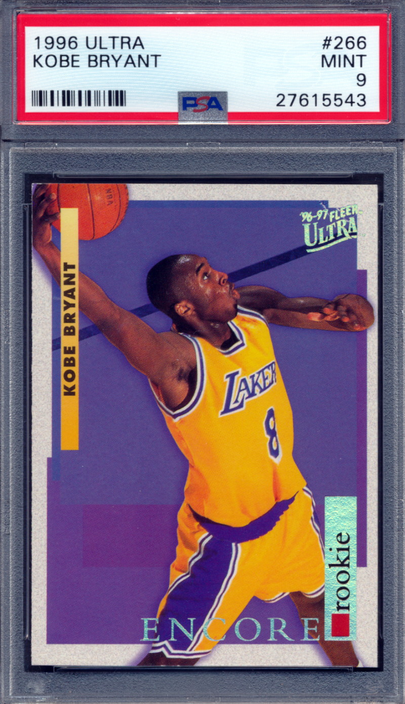 199697 Ultra Encore 266 Kobe Bryant Rookie Card Graded