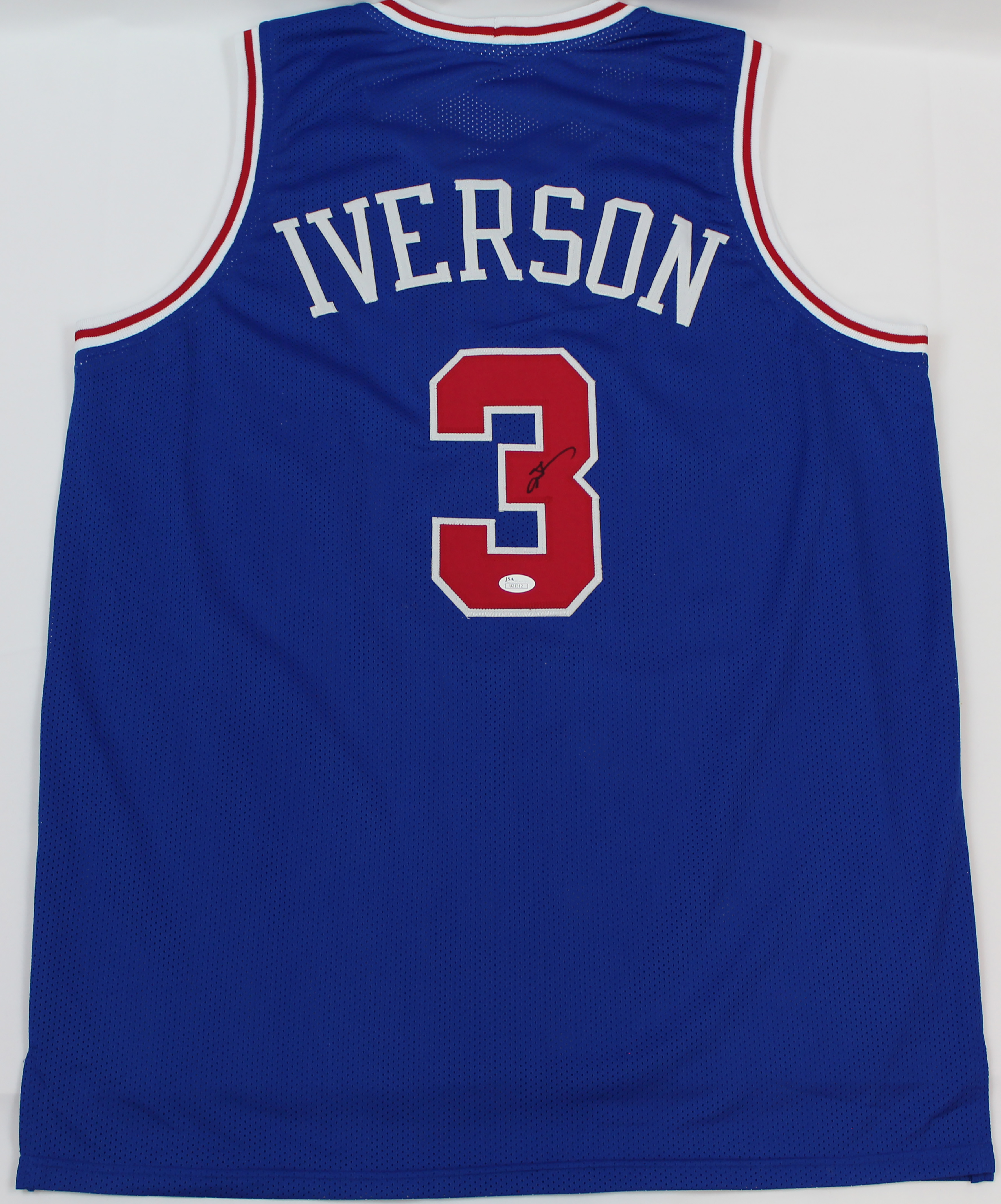 iverson signed jersey