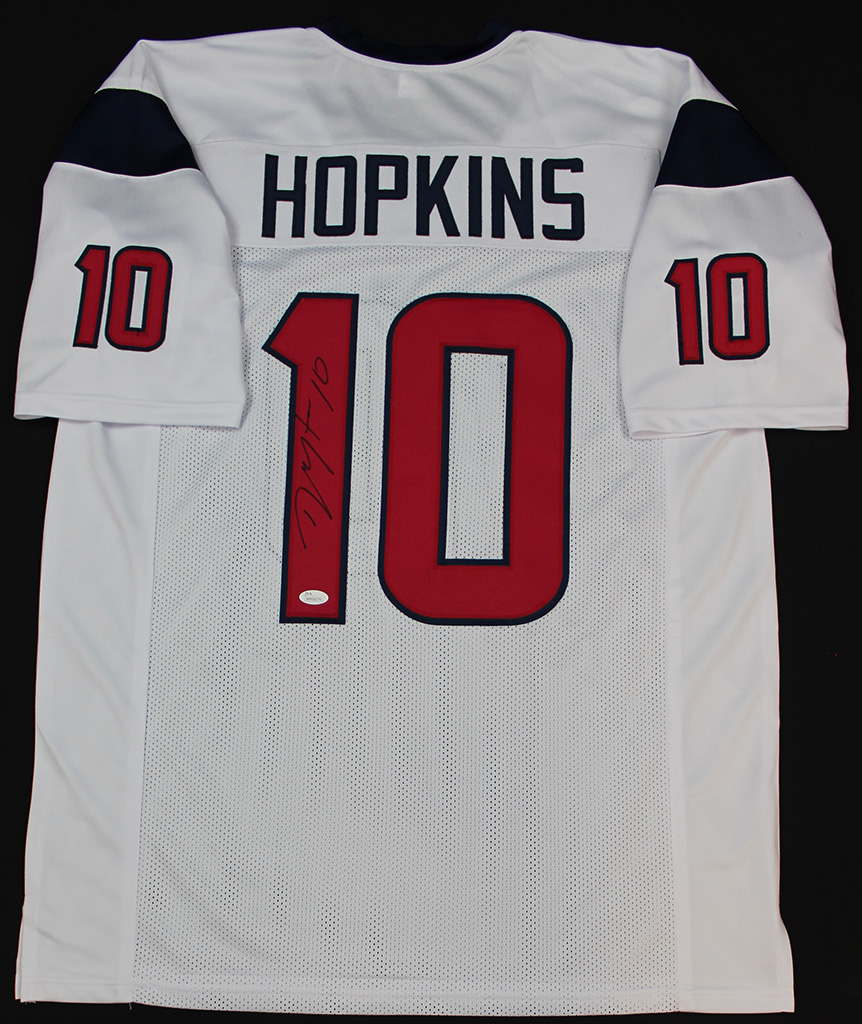 white hopkins jersey